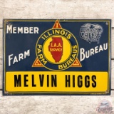 Illinois Farm Bureau Embossed SST Sign