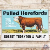 Polled Herefords The Big Bold Breed SST Sign