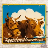 Registered Guernseys DST Sign w/ Cows