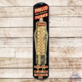 Philco High Efficiency Radio Tubes SST Thermometer Sign