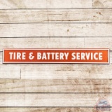 Firestone Tire & Battery Service Horizontal SST Sign