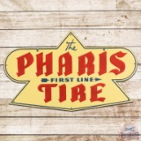 The Pharis First Line Tire Die Cut Embossed SST Sign