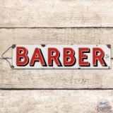 Barber SS Porcelain Sign