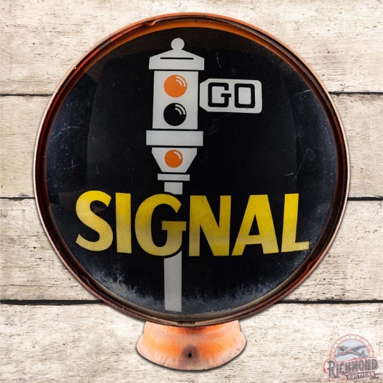 Signal 15" Gas Pump Globe Complete