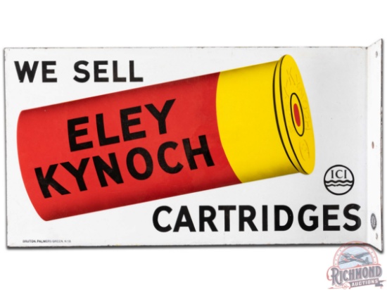 We Sell Eley Kynoch Cartridges ICI Porcelain Flange Sign