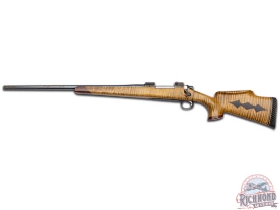 Custom Built & Engraved Left Hand Remington 700 in 7mm x 308 Improved Bolt Action Rifle