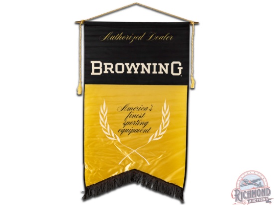 Browning Authorized Dealer America's Finest Sporting Equipment Fabric Banner