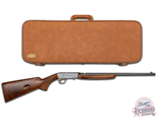 1966 Grade III Belgian Browning SA-22 Semi-Automatic Rifle by Lilly Lambert w/ Factory Case