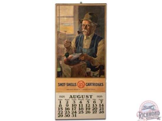 1926 US Cartridge Co. Shot-Shells Paper Calendar