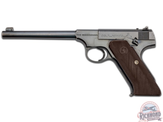 1937 First Series Colt The Woodsman .22 LR Semi-Automatic Pistol