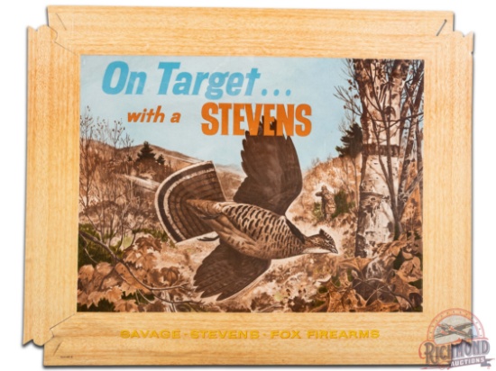 On Target... With A Stevens Folding Cardboard Easel Back Countertop Sign