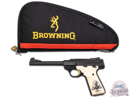 Limited Edition 150 Years Commemorative John M. Browning Browning Buck Mark .22 LR Semi-Auto Pistol