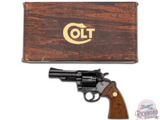 1979 Colt Trooper MK III .22 Magnum 4" Blued 1979 Double Action Revolver in Original Box