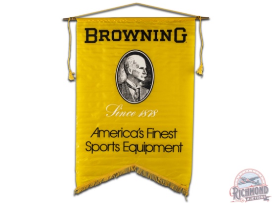 Browning Since 1878 America's Finest Sporting Equipment Fabric Banner