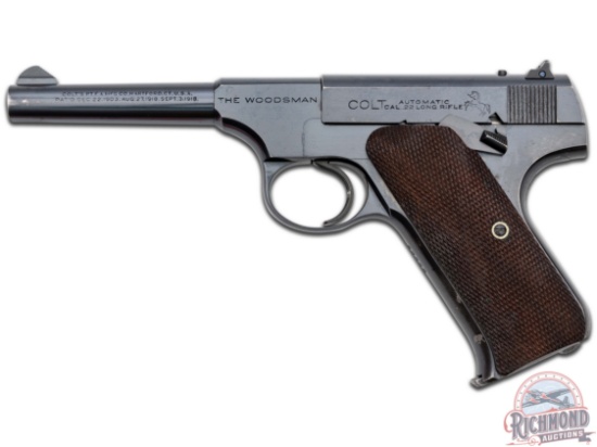 1935 Colt The Woodsman 1st Series .22LR Semi-Automatic Pistol