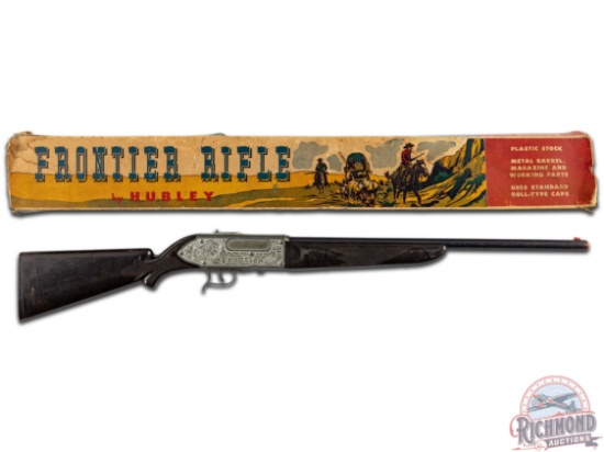 Hubley Frontier Rifle Cap Gun & Original Box
