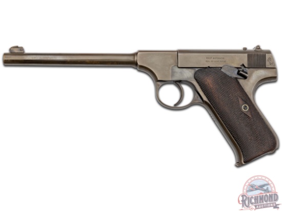 Early 1916 Colt Pre-Woodsman 1st Series Target .22LR Semi-Automatic Pistol