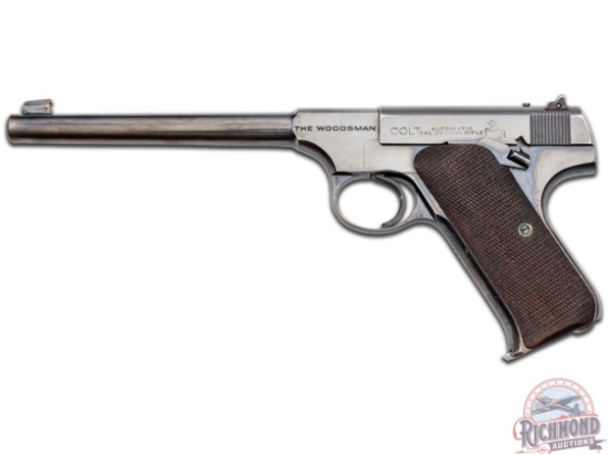1937 Colt The Woodsman 1st Series .22LR Semi-Automatic Pistol