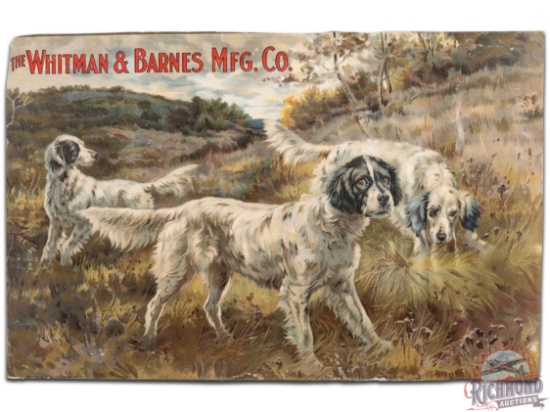 The Whitman & Barnes Mfg. Co. Paper Sign