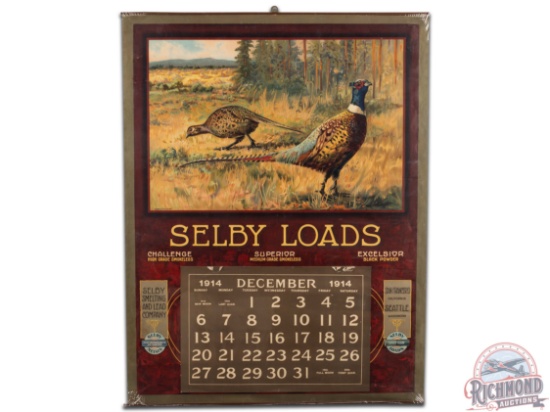 1914 Selby Shot Gun Loads Paper Calendar