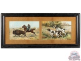 E.I. DuPont & Nemours & Co. Framed Dual Print Sign