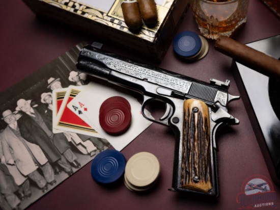 Al Capone's "Sweetheart" Colt 1911 .45 Pistol