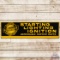 1948 Genuine Mapco Detroit Ignition Parts Emb. SS Tin Sign w/ Logo