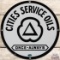 Cities Service Oils Once Always SS Porcelain Sign w/ Logo