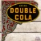 NOS Drink Double Cola DS Tin Flange Sign w/ Logo