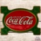 1929 Drink Coca Cola Die Cut Embossed SS Tin Sign