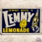 Lemme Have a Lemmy Lemonade Drink 5 Cents Embossed SS Tin Sign w/ Bottle