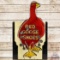 Red Goose Shoes Die Cut SS Porcelain Neon Sign