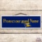Good Year Tires Protect Our Good Name SS Porcelain Sign w/ Flag
