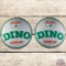 2 NOS Sinclair Dino Gasoline 13.5