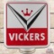 Vickers Gasoline Plastic Gas Pump Globe