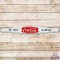 Drink Coca Cola Ice Cold in Bottles SS Porcelain Door Push Bar Sign