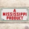 Southland A Mississippi Product Gasoline SS Porcelain Pump Plate Sign