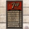 Real 7up Sold Here Sandwiches Pricer Advertising Sign