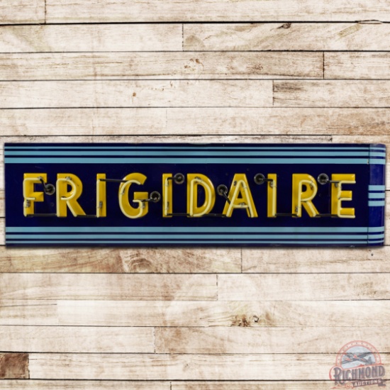 Frigidaire Embossed DS Porcelain Neon Sign