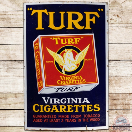 Turf Virginia Cigarettes Sign w/ Logo