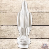 White Eagle Figural OPC Milk Glass Gas Pump Globe Body 