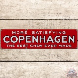 Copenhagen The Best Chew Ever Made SS Porcelain Sign