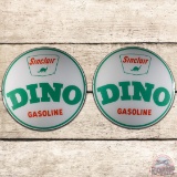 2 NOS Sinclair Dino Gasoline 13.5