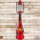 Guarantee Visible Model 17 Five Gallon Gas Pump Restored
