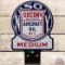Socony Aircraft Oil No. 1 Medium DS Porcelain Paddle Sign