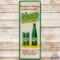 Veep Lemon Light Product of Coca Cola SS Tin Sign w/ Can & Bottle