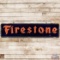 Firestone 8' Horizontal SS Porcelain Neon Sign
