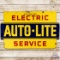 Auto-Lite Electric Service Die Cut DS Porcelain Sign