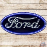 Ford Automobiles 6' SS Porcelain Neon Sign 