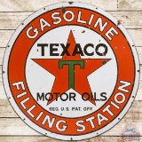 Texaco Gasoline Motor Oils Filling Station 42